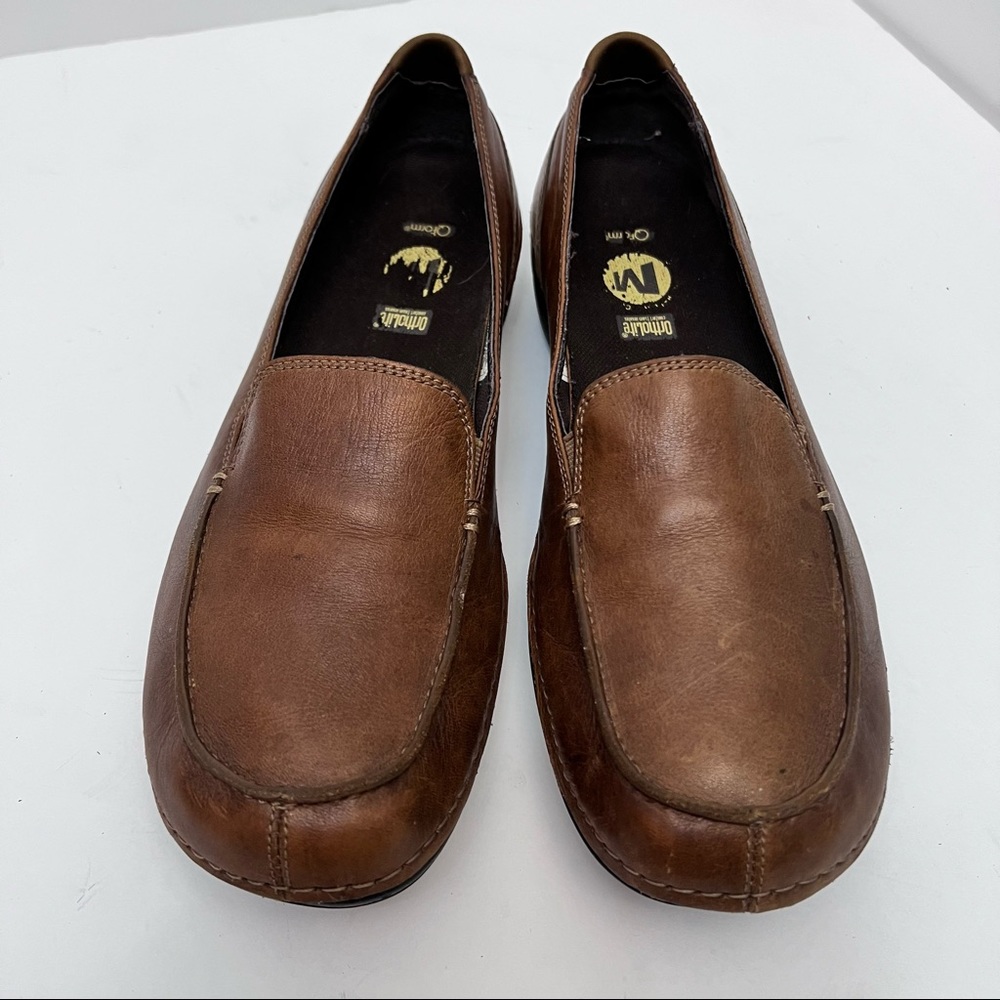 Merrell Leather slip on moccasin’s shoes